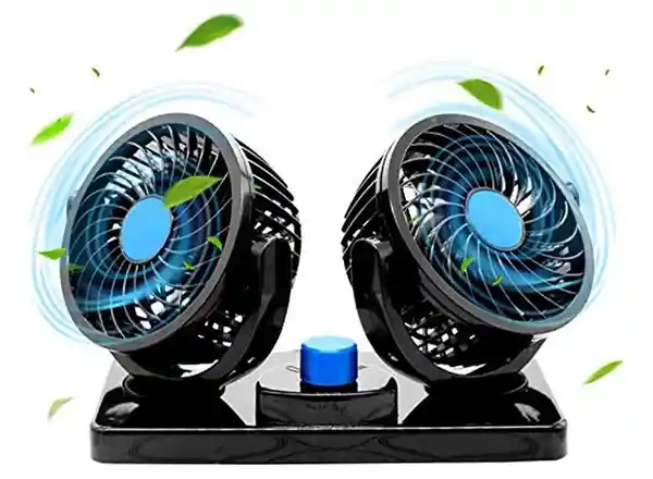 Ventilador Carro 12v Electrico Refrigeracion Portatil