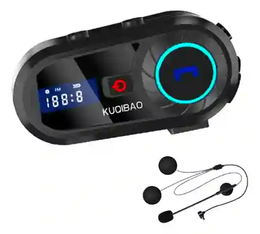 Audífono Intercomunicador Inalámbrico Casco Moto Musica