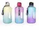 Botella Termo Botilito De Agua Motivación Fitness 2 Litros