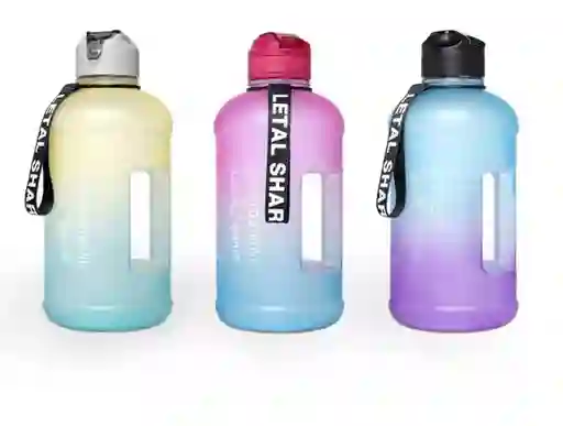 Botella Termo Botilito De Agua Motivación Fitness 2 Litros