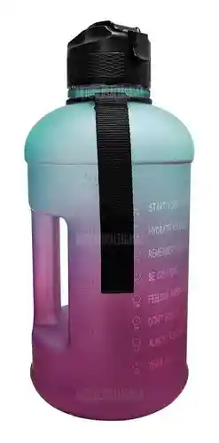 Botella Termo Botilito De Agua Motivación Fitness 2 Litros
