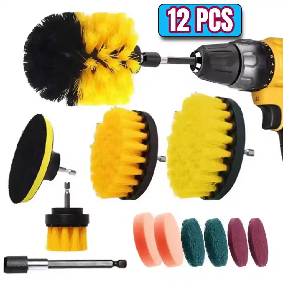Set Cepillos Multiusos 12 Piezas