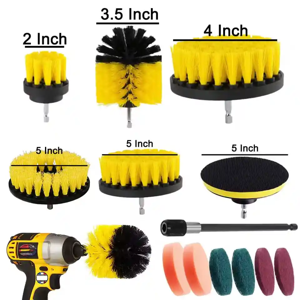 Set Cepillos Multiusos 12 Piezas