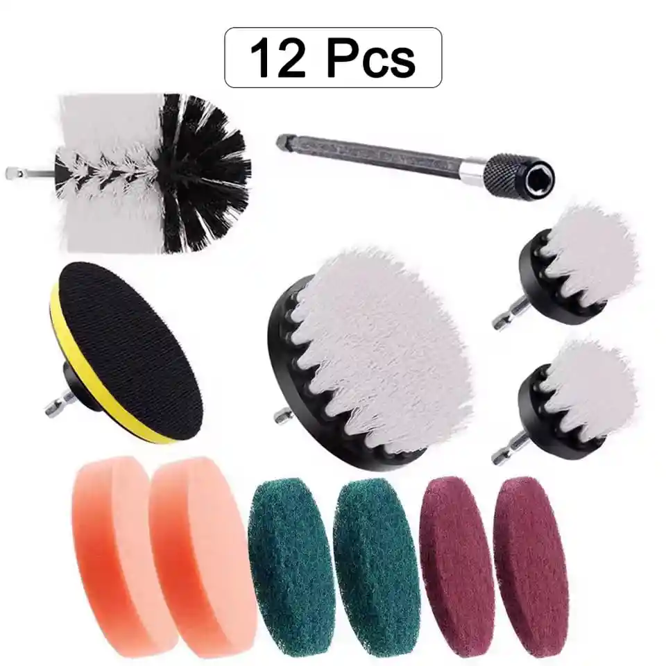 Set Cepillos Multiusos 12 Piezas