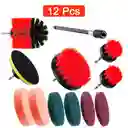 Set Cepillos Multiusos 12 Piezas