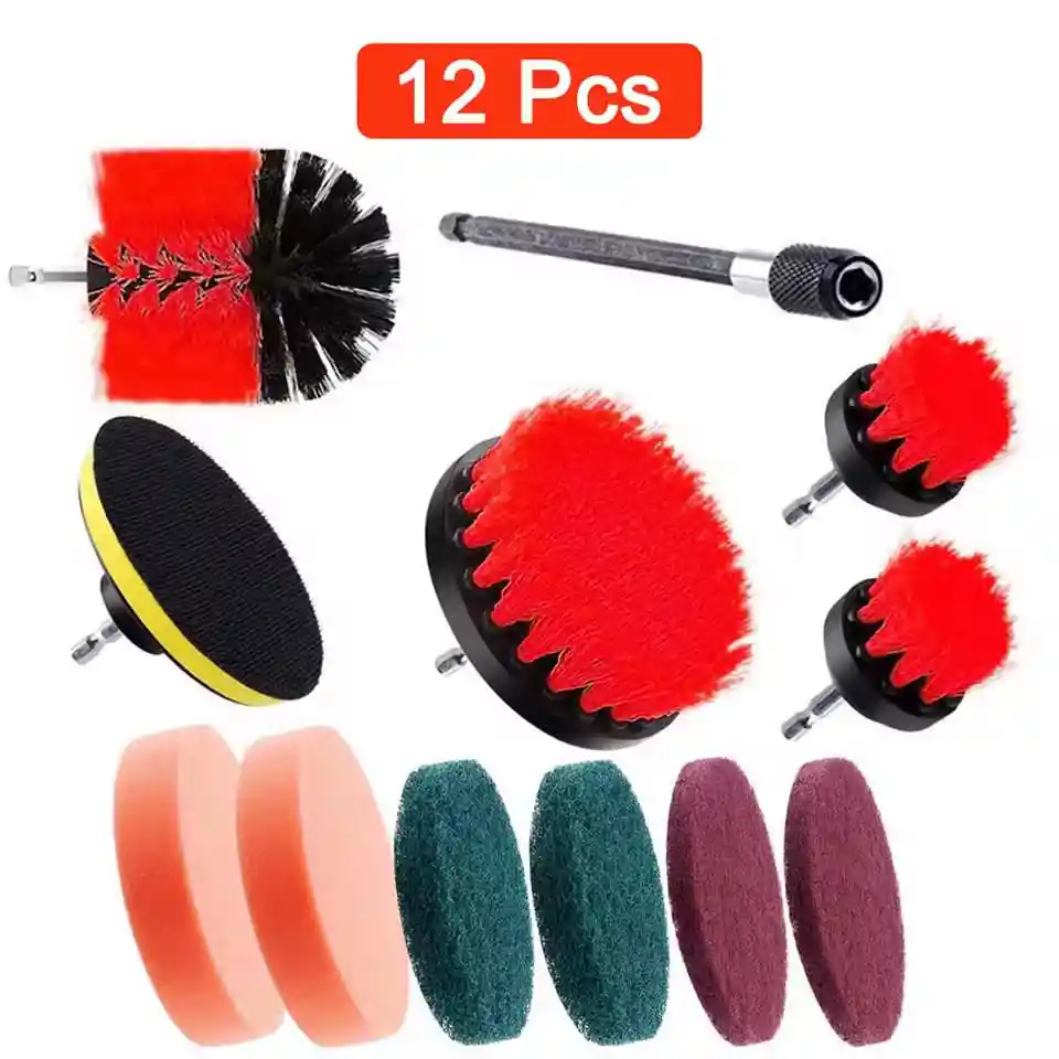 Set Cepillos Multiusos 12 Piezas