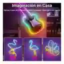 Cinta De Luz Neon Rgb-ic Flexible X 5metros + Control Y App
