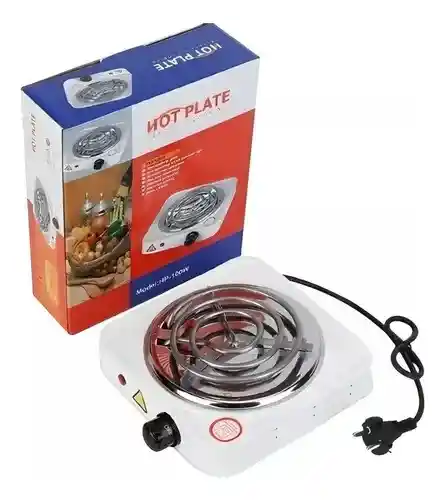 Estufa Cocina Electrica 1 Hornilla Hot Plate Hp-100w