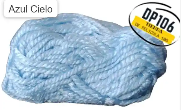 Lana Azul Cielo Escolar