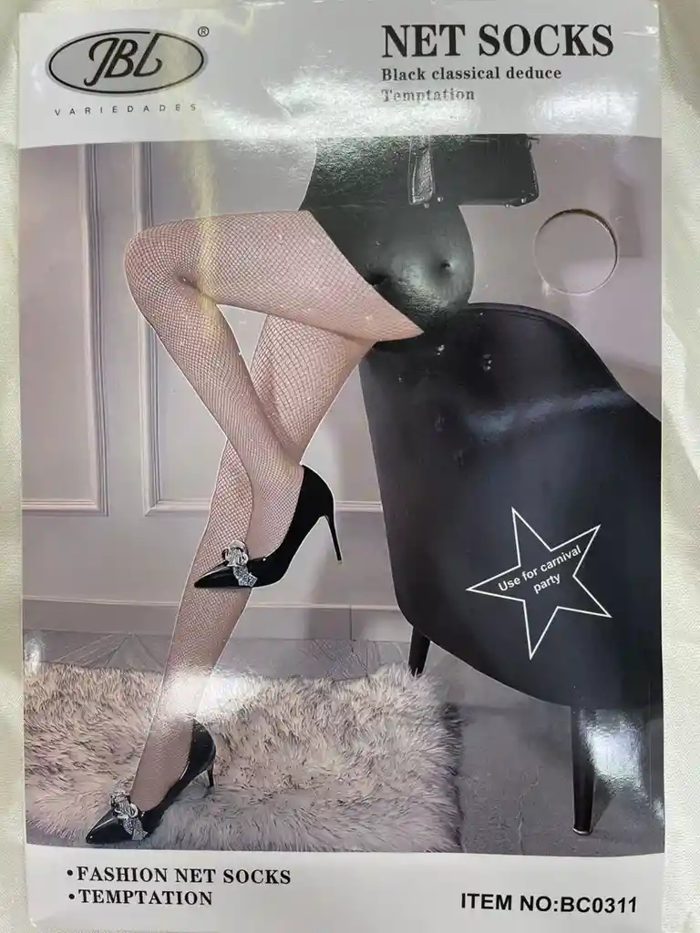Media Pantalon Brillante