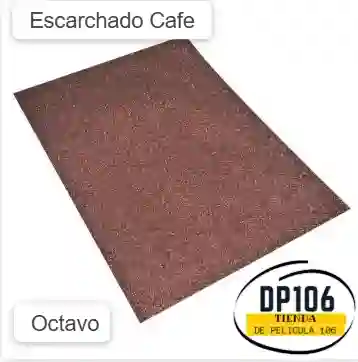 Foami Escarchado Cafe X 1 Octavo