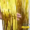 Cortina Para Fiesta Color Dorado X 1 Und