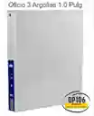 Carpeta Oficio 3 Argollas 1.0 Pulg