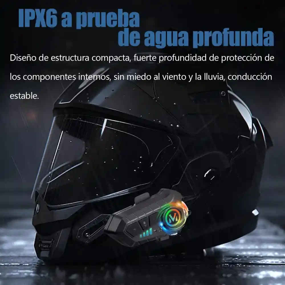 Intercomunicadores Moto Bluetooth Radio Fm Music M1 Combo X2