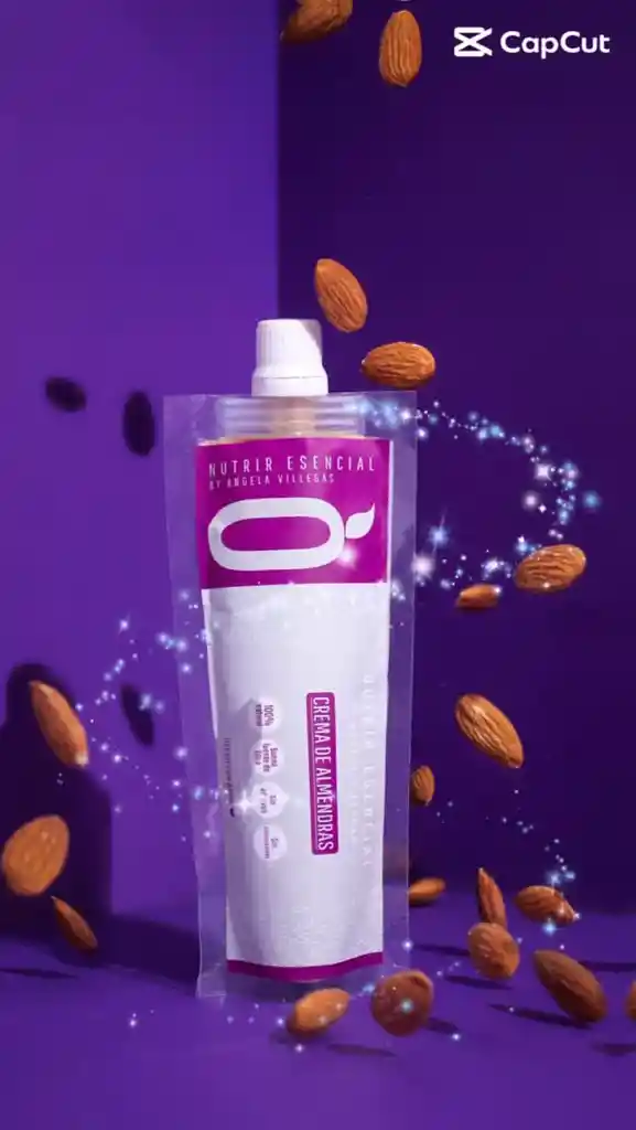 Crema De Almendras X100gr Nutrir Esencial