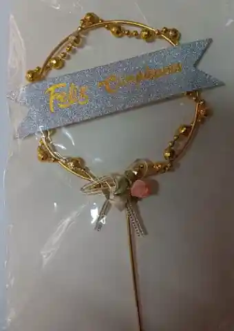 Topper Perla Dorado