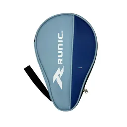 Forro Estuche De Raqueta Tenis De Mesa Runic Classic - Dlx/ Azul Claro