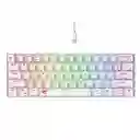 Teclado Havit Retroiluminado Con Switch Color Rojo.