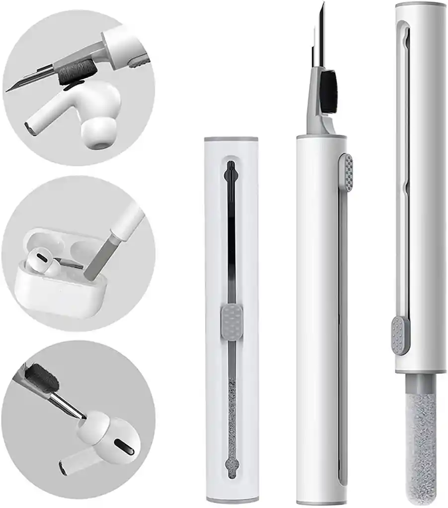 Kit Limpiador De Audifonos 3 En 1