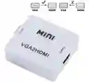 Convertidor Adaptador Vga A Hdmi Con Audio