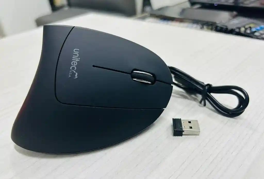 Mouse Inalambrico Recargable Vertical