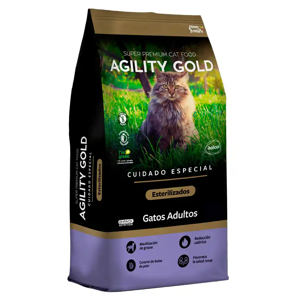 Agility Gold Gatos Esterilizados X 1.5 Kg