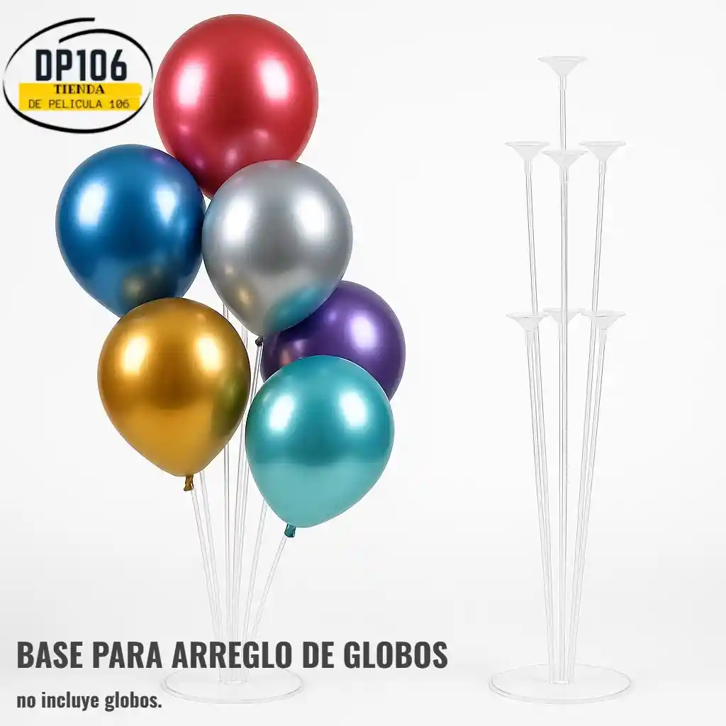 Base Para Arreglos De 7 Bombas / Globos