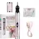 Pulidor De Uñas Eléctrico 12 Puntas, Recargable Usb, 4 Velocidades, Taladro Torno De Uñas, Manicura, Pedicura
