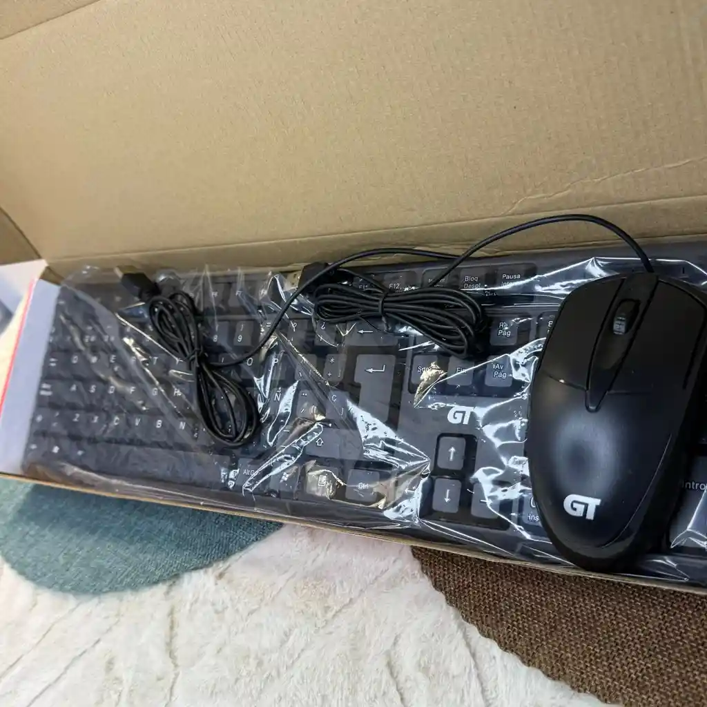 Combo Teclado + Mouse Alambrico Usb Gt Mk5640 / Computador