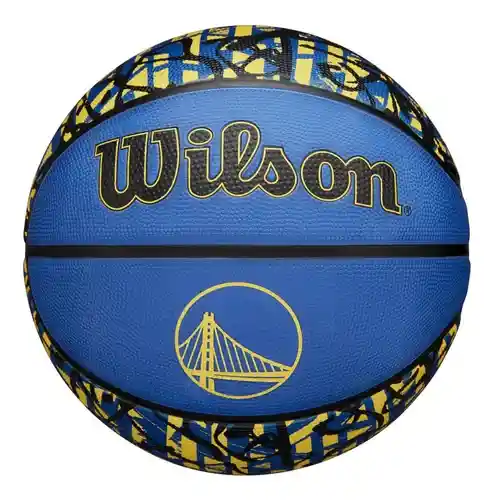 Balón De Basket Wilson Nba Graffiti Gs Warriors No.7