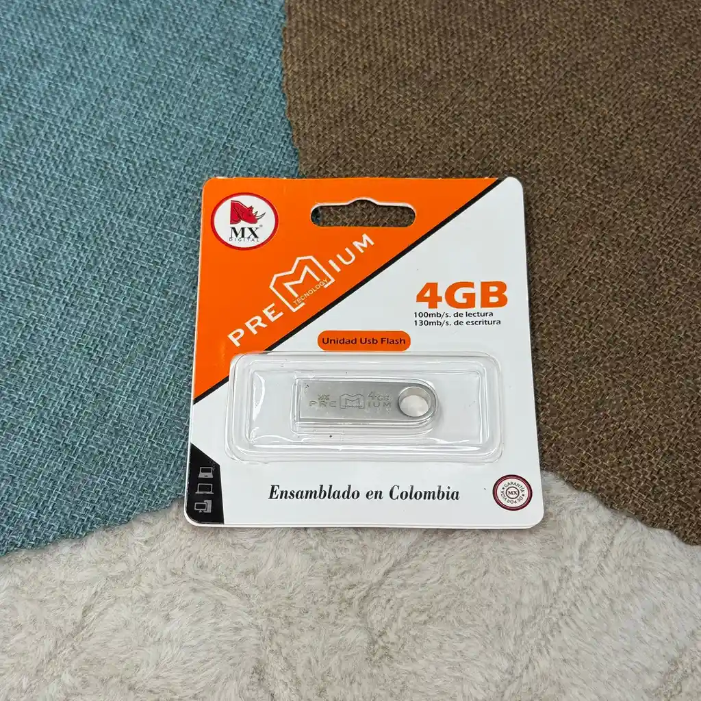 Memoria Usb 4gb / Premium / Dispositivo De Almacenamiento
