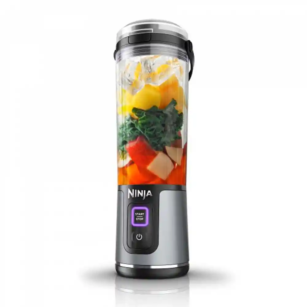 Licuadora Personal Ninja Inalámbrica Gris 18 Oz 7.4 W