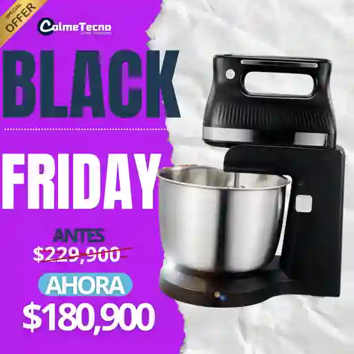 Batidora Eléctrica Sokany Acero Inoxidable 500 w 5 Velocidades 4.0 l