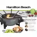 Fondue Hamilton Beach Gris 3 Lt 400 W Acero Inoxidable