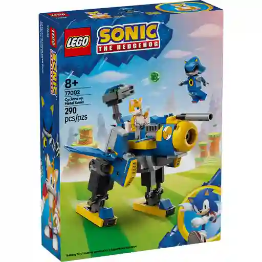 Juego Construcción Lego 290 Piezas Ciclón Vs. Metal Niños