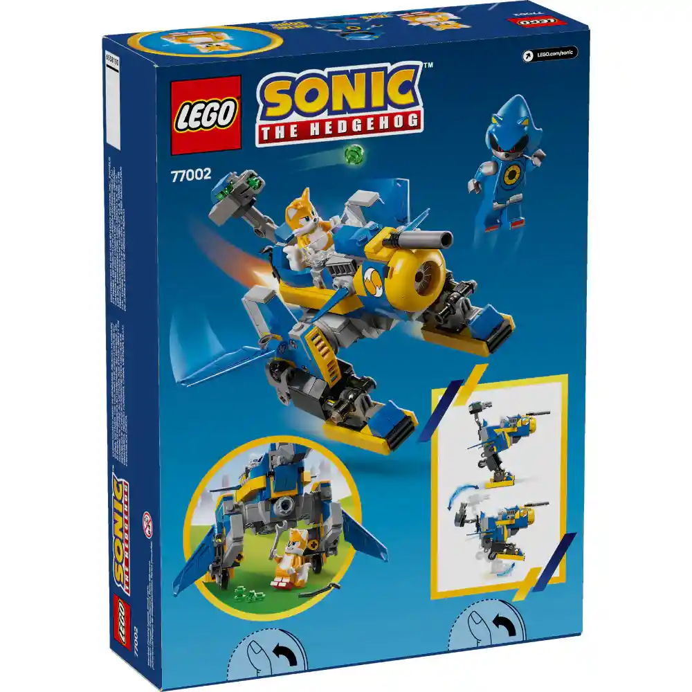 Juego Construcción Lego 290 Piezas Ciclón Vs. Metal Niños