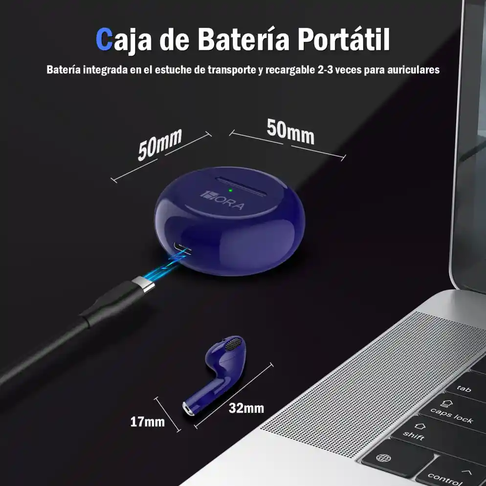 1hora Auriculares Inalambricos In-ear Bluetooth Tws Aut119