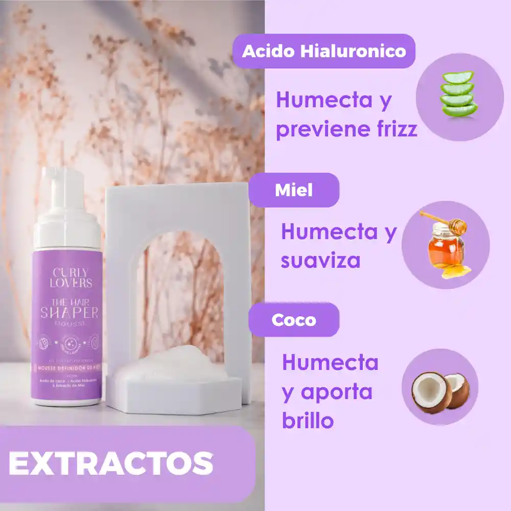 Espuma Definidora The Hair Shaper Mousse