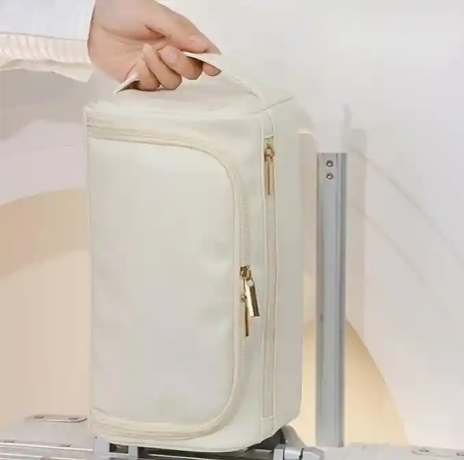 Neceser Organizador Viaje Cuero Cosmetiquera Impermeable