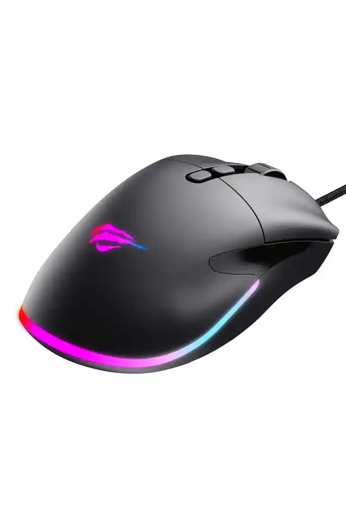 Mouse Gamer Havit Ms954 Color Negro Con Software / Diseño Ergonómico