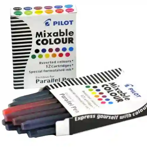 Recarga De Pluma Pilot Parallel X12 Surtido