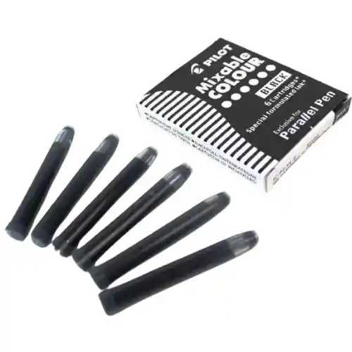 Recarga De Pluma Pilot Parallel X6 Negro
