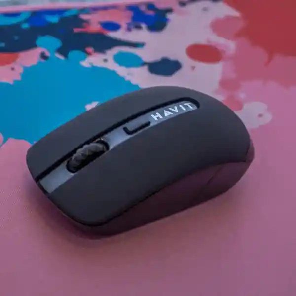 Mouse Inalambrico Premium Havit Ms959gt / Color Negro / Conexion 2.4ghz Receptor Usbv