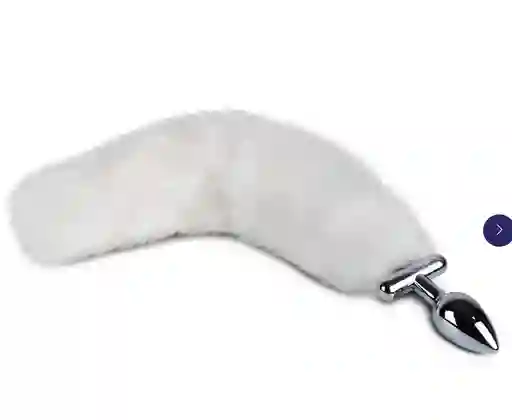 Plug Anal Con Cola Luminosa Coby
