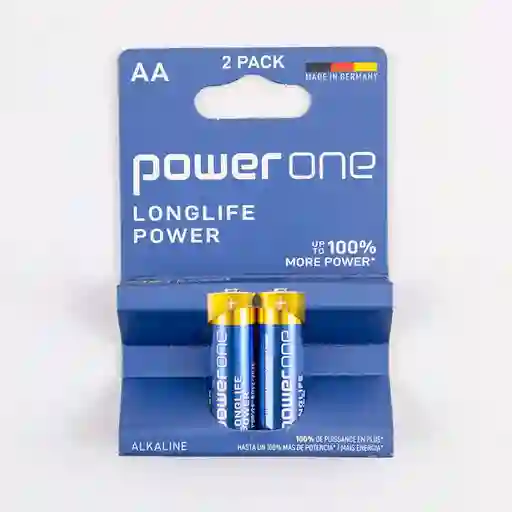 Pilas Aa Power One Blister 2 Ud