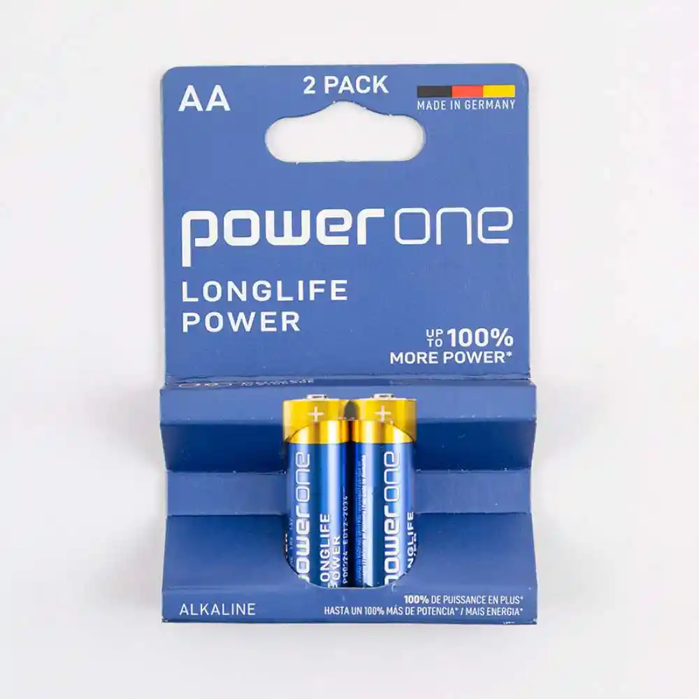 Pilas Aa Power One Blister 2 Ud