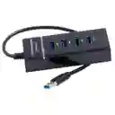 Hub Usb 3.0 4 Puertos Unitec