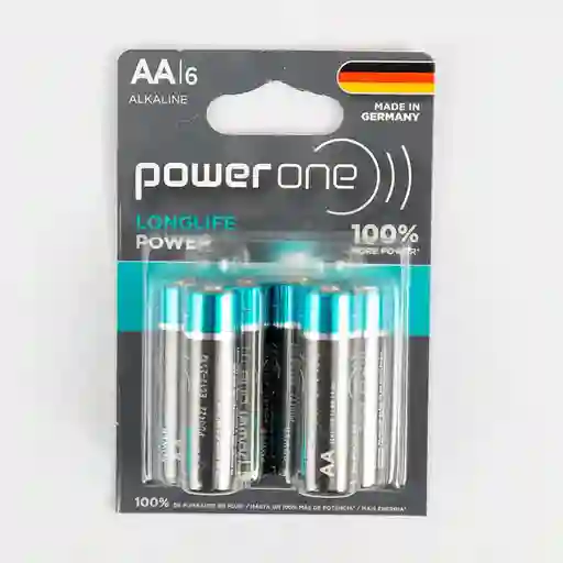 Pilas Aa Power One Blister 6 Und