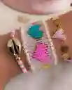 Set Pulseras Corazones