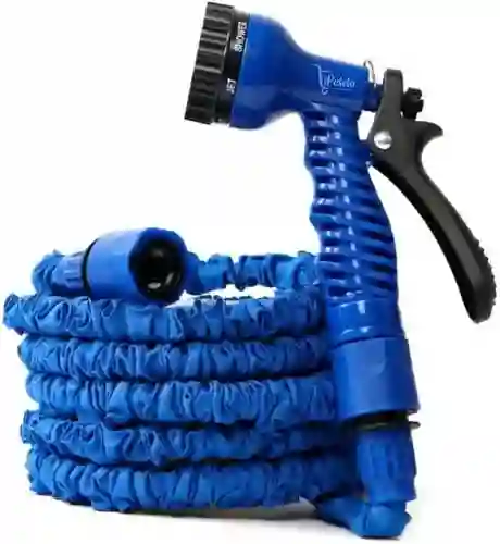 Manguera Expandible Flexible 22.5 Mts 100 Ft C Aspersor Jardin